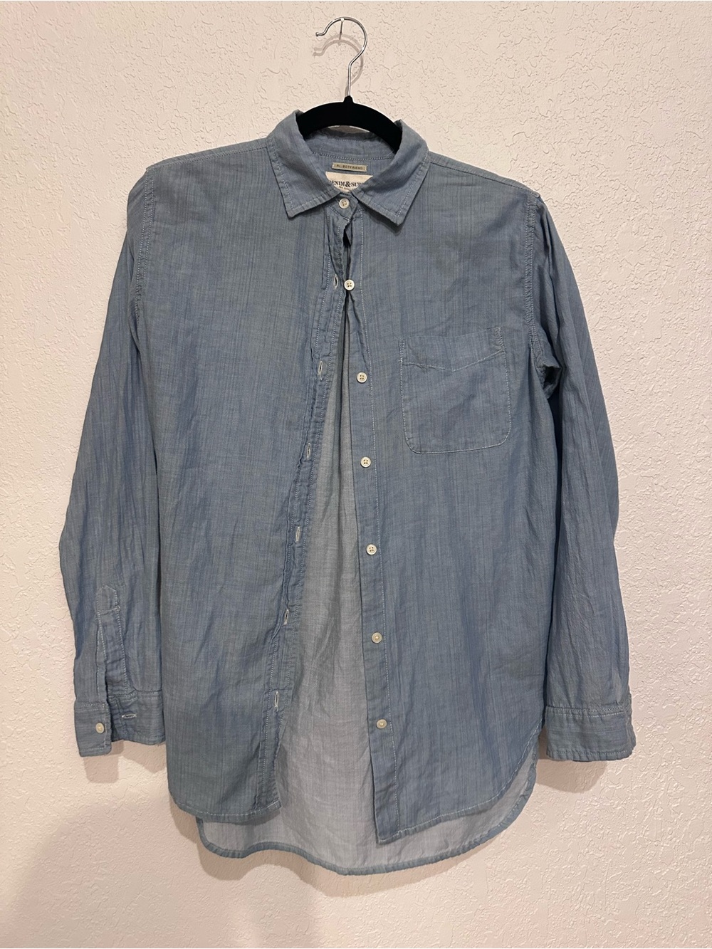 Denim and supply by Ralph Lauren Light Blue women's Button-Up Shirt - Classic